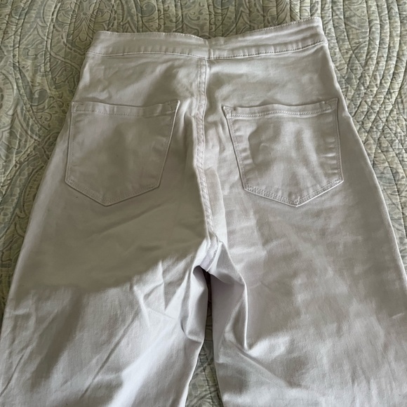 Fashion Nova White High Waist Skinny Jeans size 5 - Picture 6 of 6